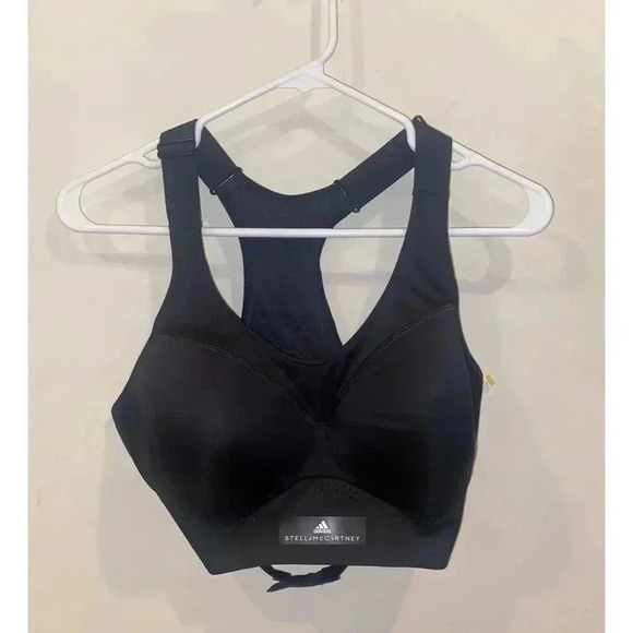 Adidas by Stella McCartney High Compact Sports Bra - Picture 1 of 5